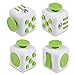 Original Envolve Fidget Cube and Tri-Spinner Combo (Green) – For focus, calm anxiety, and break nervous habits. Long spin times - (Gift Packaging)
