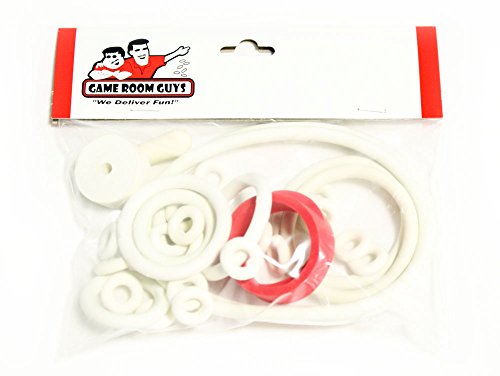 Game Room Guys Bally Hi Lo Ace Pinball White Rubber Ring Kit