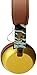 Skullcandy S5GRHT-492 Grind On-Ear Headphones with Built-in Mic, Scout Brown and Gold