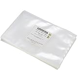 Vacuum Sealer Bags,Food Saver Bags 100 Quart Size 8"x12",Sous Vide Bags,Commercial Grade for Food Storage, by KitchenBoss