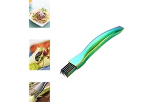 2025 New Shred Silk The Knife, Stainless Steel Chopped Green Onion Knife, Kitchen Vegetable Cutter Sharp Scallion Shredding C