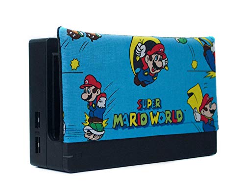 Dock Sock Sleeve Cover with Microfiber Backing for Nintendo Switch