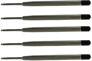IdealThingShop Brass Bolt Action Ballpoint Pen with Smooth Writing Experience and Elegant Gold Finish, Compatible with Standa