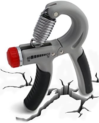 Adjustable Hand Strengthening Gripper Workout Exercise Comfort Grip to Workout Hands, Fingers, Forearms, and Arms.