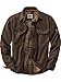 Legendary Whitetails Men's Journeyman Rugged Shirt Jacket (Tobacco, XXXX-Large Tall)