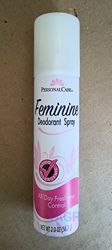 Personal Care Feminine Deodorant Spray 2 Oz