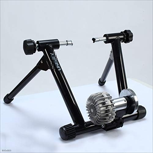 LHFSM Magnetic Turbo Trainer with Inertia Wheel, Foldable Indoor Bike Trainer Bicycle Turbo Trainer Indoor for Bicycle