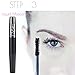 3D Fiber Lash Mascara - Highest Quality for Sensitive Eyes - Jet Black Lengthening Volumizing 3D Mascara by CatZeyes Cosmetics