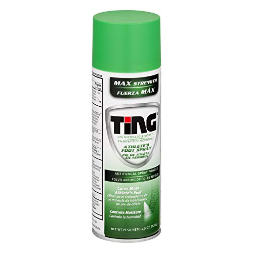 Ting Antifungal Spray Powder for Athlete's Foot, Jock Itch, Ringworm