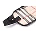 Wheelchair Seat Belt, Adjustable Chair Waist Lap Straps, Soft Safety Harness Cushion Belt, Medical Restraints Straps for Elderly Patients Cares in Bed and Wheelchair (Grid)
