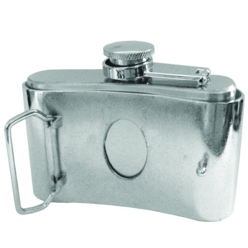 Stainless Steel Belt Buckle Flask Home & Kitchen, Kitchen & Dining, Dining & Entertaining, Bar Tools & Glasses, Flasks