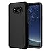 LUVVITT Super Armor Dual Layer Shock Proof Case for Samsung Galaxy S8 Plus (2017) - Black