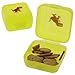 Crocodile Creek Kids Eco Reusable Dinosaur T-Rex Snack Keeper (Set of 2), Green