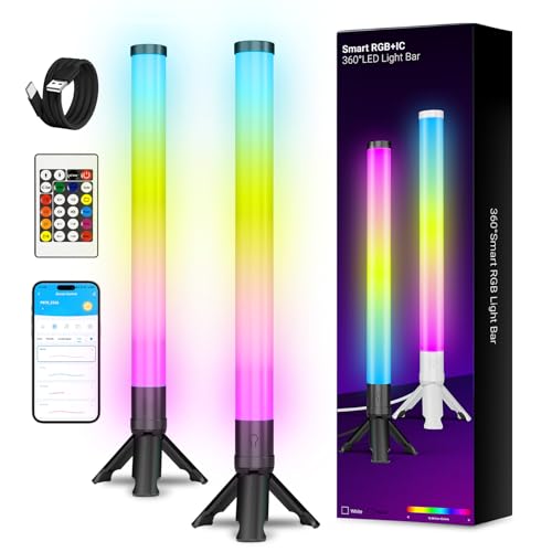 DAYBETTER 360Β° Smart LED Light Bars, Gaming Light Bar for Room, PC,