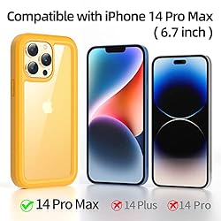 WXR Compatible with iPhone 14 Pro Max Case 6.7