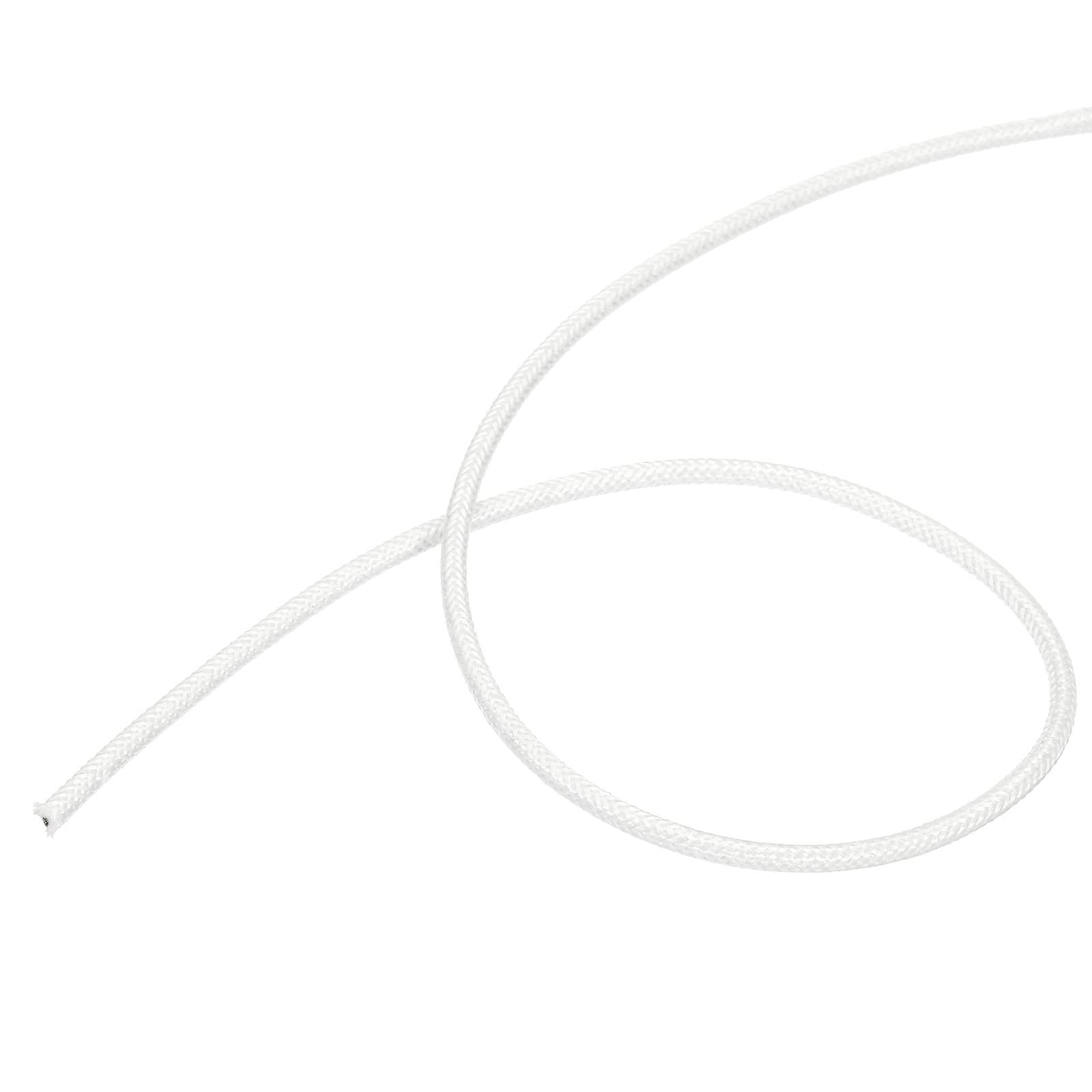 YOKIVE Electronic Wire, 15AWG Insulated Silicone Cable, for Connecting Electrical Devices, Great for Metallurgy, Chemical Industry, Home (White, 26.3 Ft)