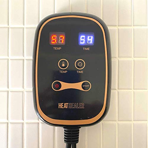 Heat Healer Infrared Sauna Blanket Low EMF, FAR Infrared Heating Comes with A 100 Pure