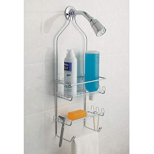 iDesign Steel Hanging Shower Caddy Organizer, The Milo Collection 9