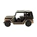 TreasureGurus, LLC 1:48 Scale O Gauge Train Accessory Military Army Jeep Die Cast Pencil Sharpener
