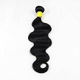Eayon Hair® Virgin Remy Hair Extensions 100% Human Brazilian Weave Hair Unprocessed Body Wave Natural Aaaaa Grade 10 Inch ~30 Inch, 100g/pcs #1b Natural Color