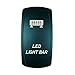 QUNQI STAR 5 pin LED Light BAR Laser Backlit Rocker Switch Rock Lights 20A 12V On/Off LED Light Toggle Switch with Jumper Wires Set (Orange)