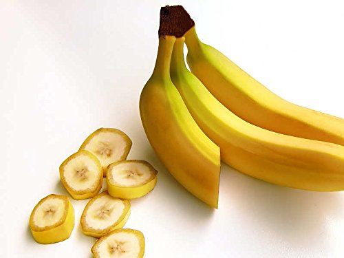 Indus Organics Dried Banana Slices, 1 Lb Bag, Sulfite Free, No Added Sugar, Premium Grade, High Purity, Freshly Packed