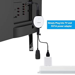 Adattatore Display HDMI Wireless 4K HDR, HDMI Streaming Stick Display Ricevitore 1080P Mini Display Airplay Miracast… - immagine 5