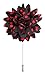 WeiShang Men's Lapel Pin Flower Handmade Boutonniere for Suit (Pack of 12) (Style 2)