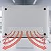 Kuzy Compatible with MacBook Pro 17 inch Case for Model A1297 Aluminum Unibody, Shell Soft-Touch Hard Cover for 17 inch MacBook Pro, Clear