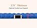 Hikenture Double Sleeping Pad for Camping, 3.75