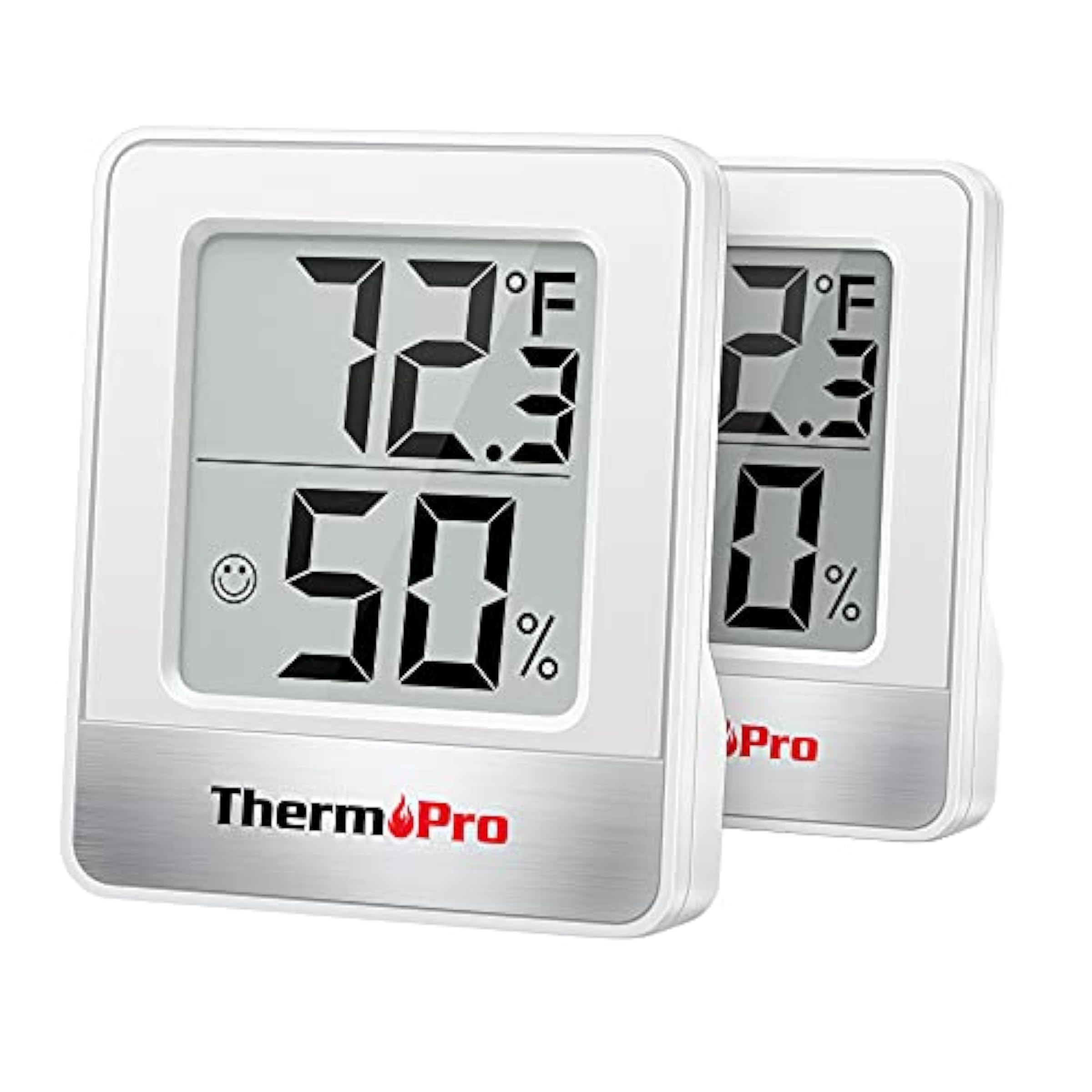 Snapklik.com: ThermoPro TP49 2 Pieces Digital Hygrometer Indoor