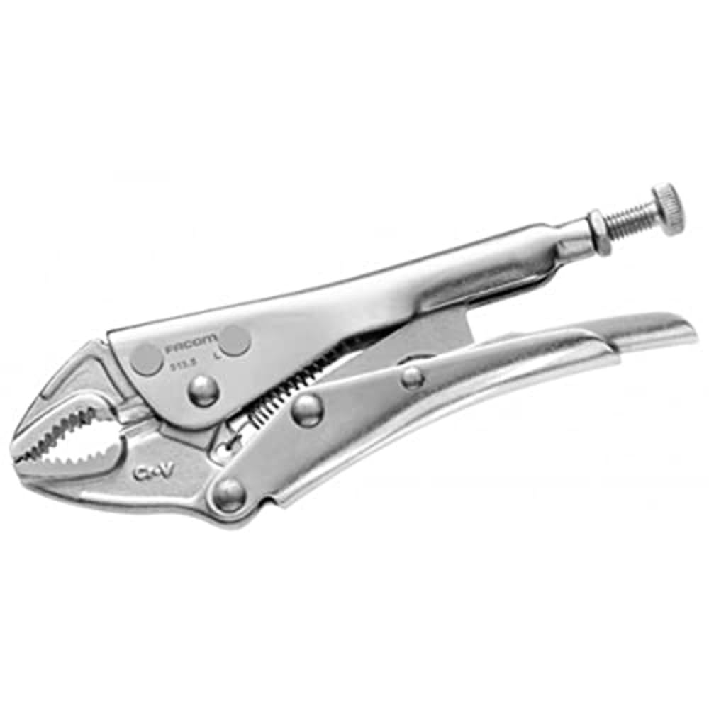 FACOM 513.5 Series 513 Standard Curved Jaw Lock Grip Plier, 140 mm Length
