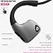 Lonfine Bone Conduction Headphones Bluetooth Wireless Sports Men’s Running Women’s Fitness Sweat-Proof Ear Hanging Type Noise-reducing for iPhone Android Devices (R9 Bone Conduction/Black)thumb 4