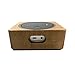 Smart Speaker Dot Wood Stand 2nd Gen, Handmade in the USA, Solid Wood Holder, Rustic Hardwood Stand for, Decorative Protective Case Made from Alder Wood, Natural Finish
