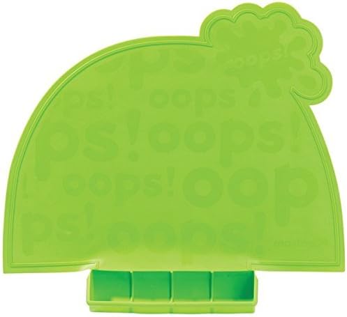 Mastrad Baby A52808 Green Lil' Placemat with Roll-up Carrying Pouch