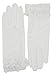 Sun UV Protection Gloves Non-slip Touchscreen Weding Glove, White