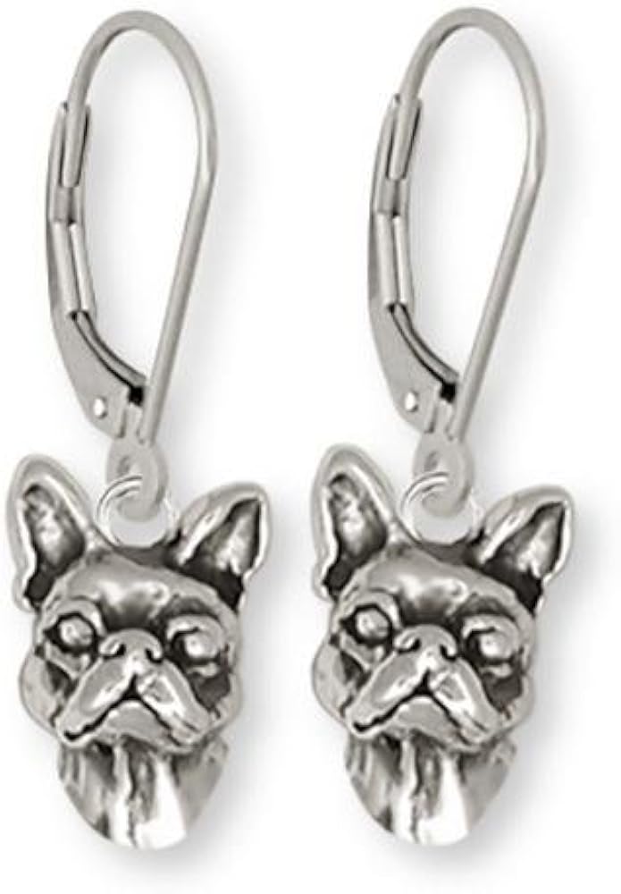 Boston Terrier Jewelry Sterling Silver Boston Terrier