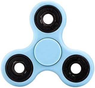 Fidget Spinner so it's easier for Smaller Hands - Tri-Spinner Clasic Version High Speed Bearings (Blue) Focus Toy ¡­