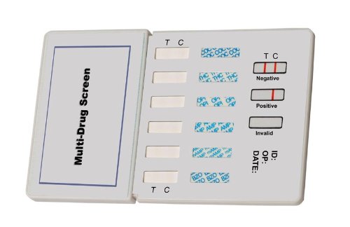 Devon Medical 12 Panel Urine Dip Instant Drug Test - AMP, COC, BZO, OPI, THC, PCP, BAR, MAMP, OXY, MTD, PPX and MDMA/Ecstacy (1 Test)