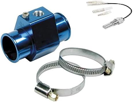 Alloy Water Temp Gauge Radiator Hose Sensor Adaptor 36mm Includes Water Sensor