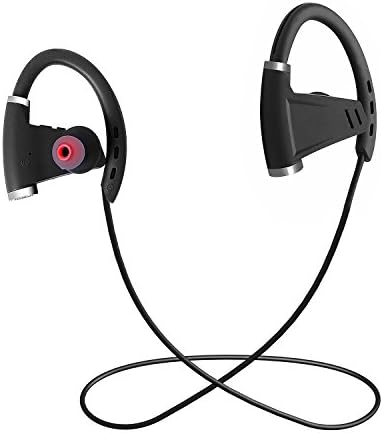 2017 Bluetooth headphones U9 IPX5 Waterproof Wireless 4.1 CRS Headsets Sport Earphones Noise Cancelling HD Stereo Neckband Earbuds with mic,12h Playing Time for Running,Hiking,Camping,Cycling and Gym