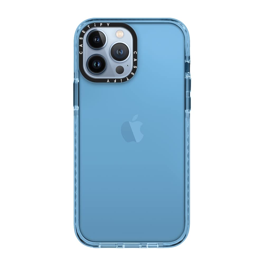 CASETiFY Impact iPhone 13 Pro Max Case [6.6ft Drop Protection] - Sierra Blue