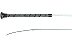 HORZE Sure Grip Lightweight Dressage Schooling Whip with Anti-Slip Rubber Handle