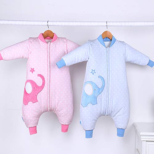 BLOOMSTAR Baby Sleep Bag with Feet,Sleeping Sack with Leg,Cotton