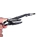 The Great American Hanger Company Matte Black Plastic Bottom Hanger, Box of 100 Space Saving Hangers w/ 360 Degree Nickel Swivel Hook for Skirt and Pants