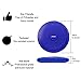 Trideer Inflated Wobble Cushion - Wiggle Seat for Sensory Kids(Multiple Colors), Balance Disc (Extra Thick), Flexible Seating for All Age (34CM Jewel Blue)