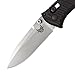 Benchmade - Mini Presidio II 575 Knife, Drop-Point Blade, Plain Edge, Satin Finish, Black Handle