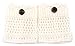 AnVei-Nao Womens Stretch Knitted Button Boot Leg Cuffs Leg Warmers Topper Socks White