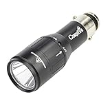 CrazyFire® XM-L2 1200 Lunens Rechargable Mini LED Flashlight With Car Charger Rechargeable LED Torch