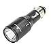 CrazyFire Rechargable Mini LED Flashlight with Car Charger, Rechargeable CREE LED Torch Light, XPE-R2 500 Lumen Camping Lamp (Only for 12V Car Cigarette Lighter)